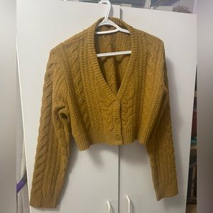 Oak and Fort Yellow Cropped Cardaign